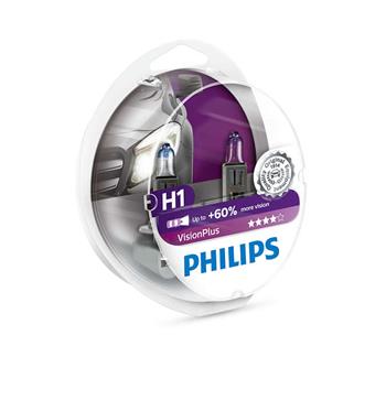 PHILIPS H1 VisionPlus 2 pcs