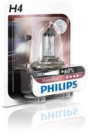 PHILIPS H4 VisionPlus 1 ks