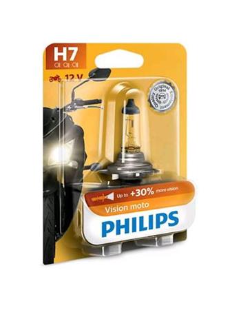 PHILIPS H7 Vision Moto 1 pcs