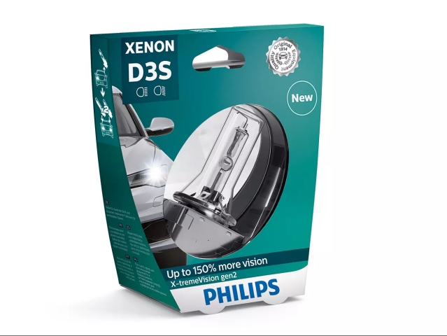 PHILIPS Xenon X-tremeVision D3S 1 pcs blister