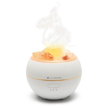 AROMA DIFFUSER, HUMIDIFIER & NIGHT LIGHT with Himalayan Rock Sal