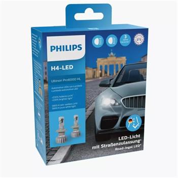 PHILIPS LED H7 Ultinon Pro6000 HL 2pcs