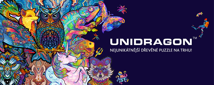 Unidragon dřevěné puzzle 